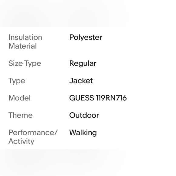 NWT Guess Blue Men’s XXL Puffer Jacket Removable hood - Picture 8 of 8